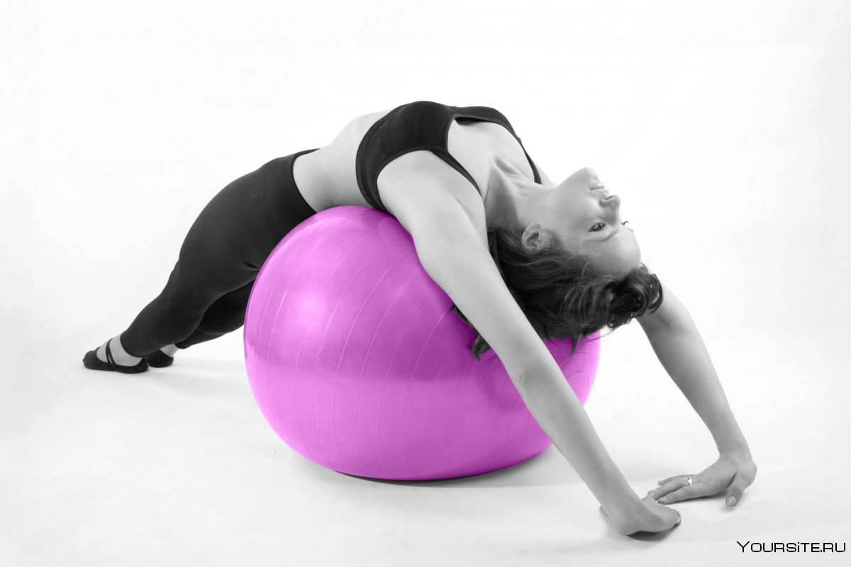 Йога с мячом