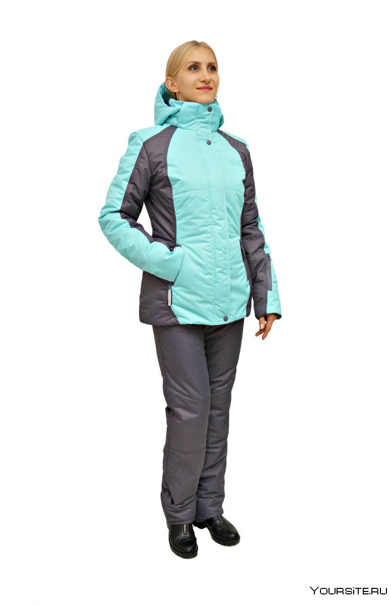Зимний женский костюм м240 фуксия/графит (мембрана, до -30°с)
