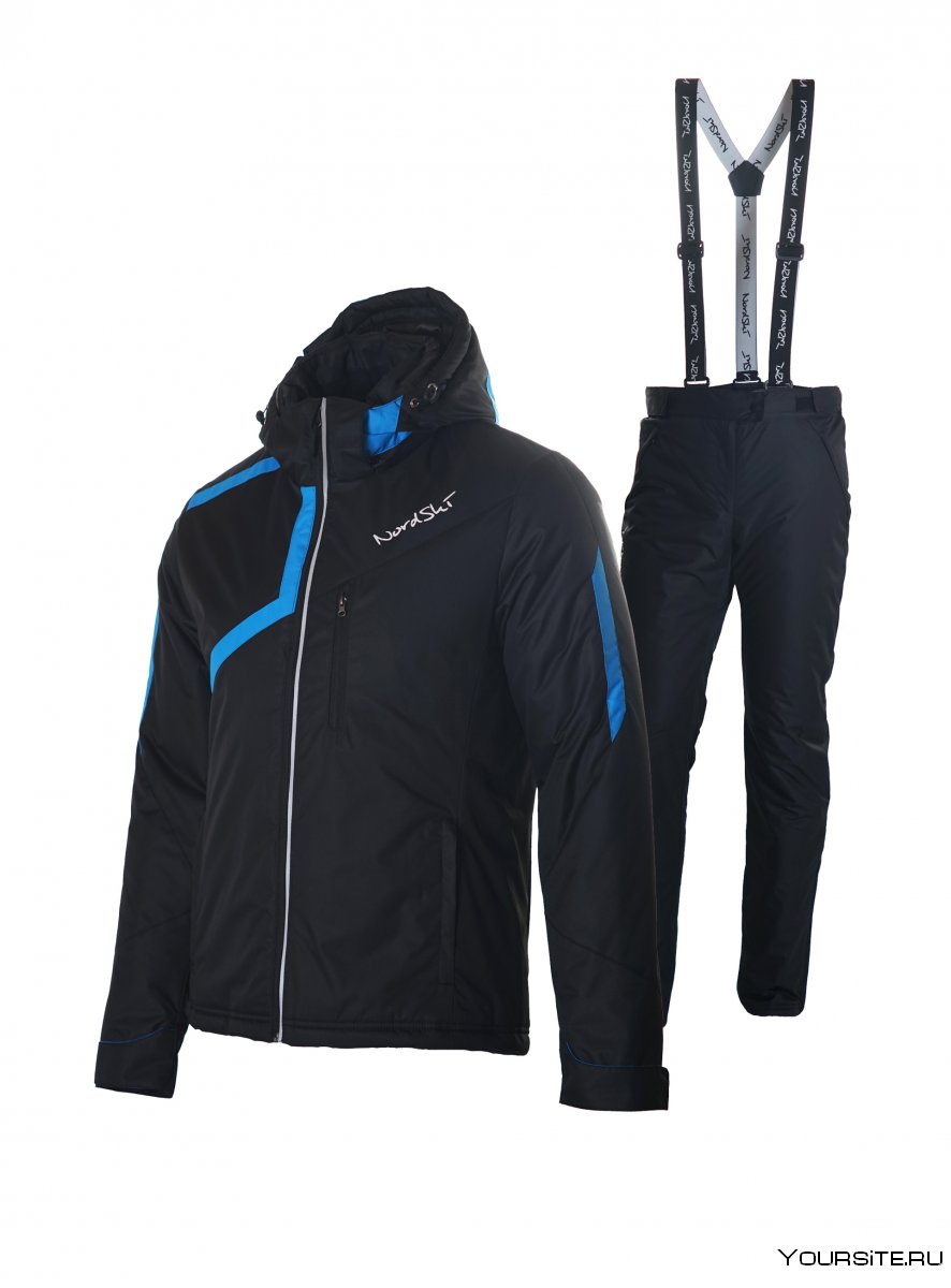 Nordski костюм утепленный Premium 107170 черный/синий
