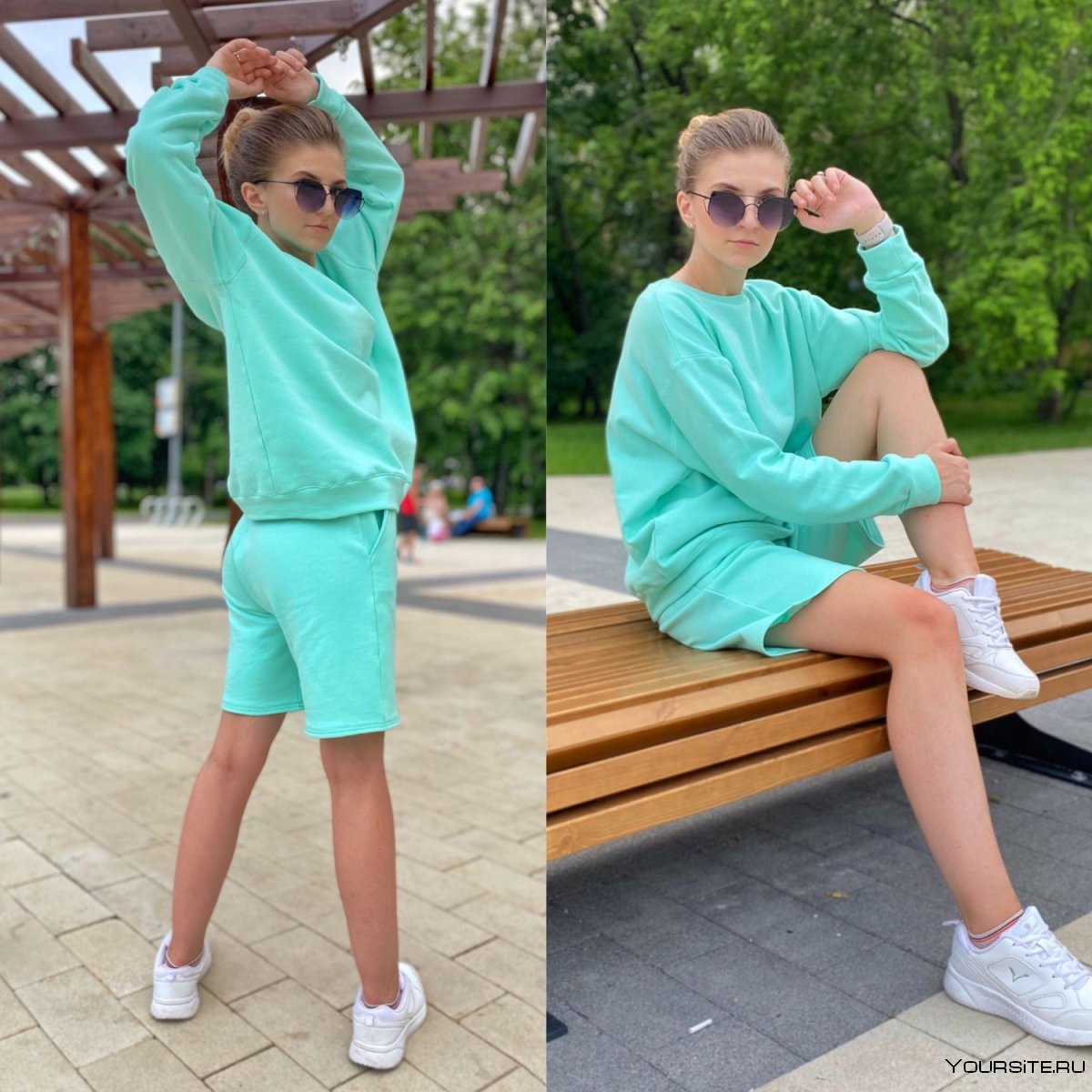 Домашний костюм с шортами