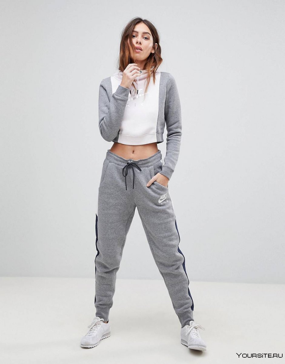 Nike спортивные брюки в стиле колор-блок