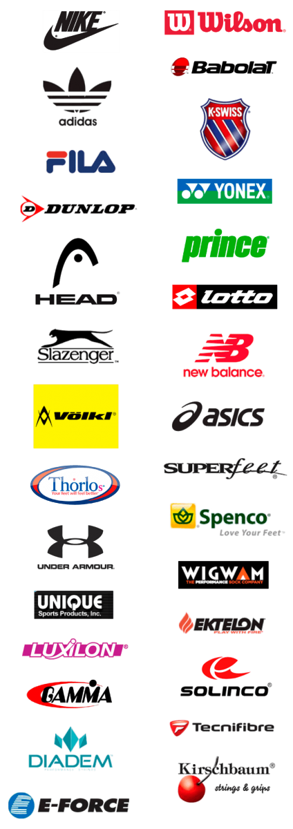 Логотипы спортивной одежды