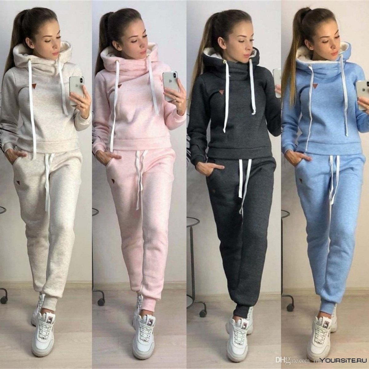 Спортивные костюмы женские модные