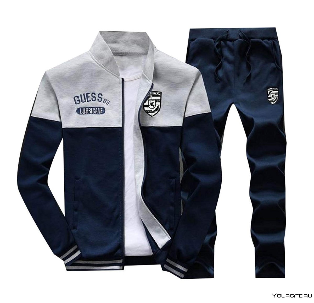 Bg 8037 костюм спортивный мужской Турция