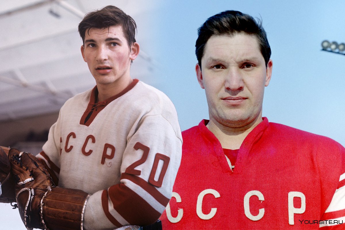 Хоккеисты сборной СССР 1972 Михайлов Петров Харламов