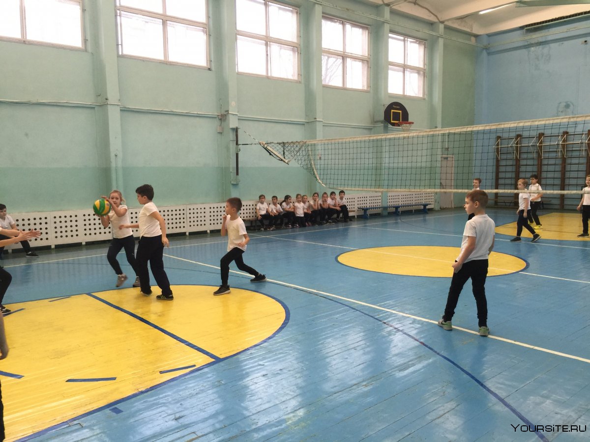 Тренировка по волейболу