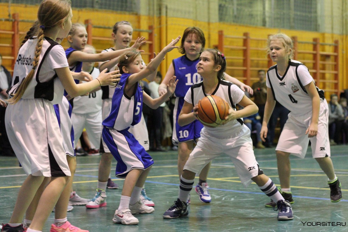 Баскетбол ученики
