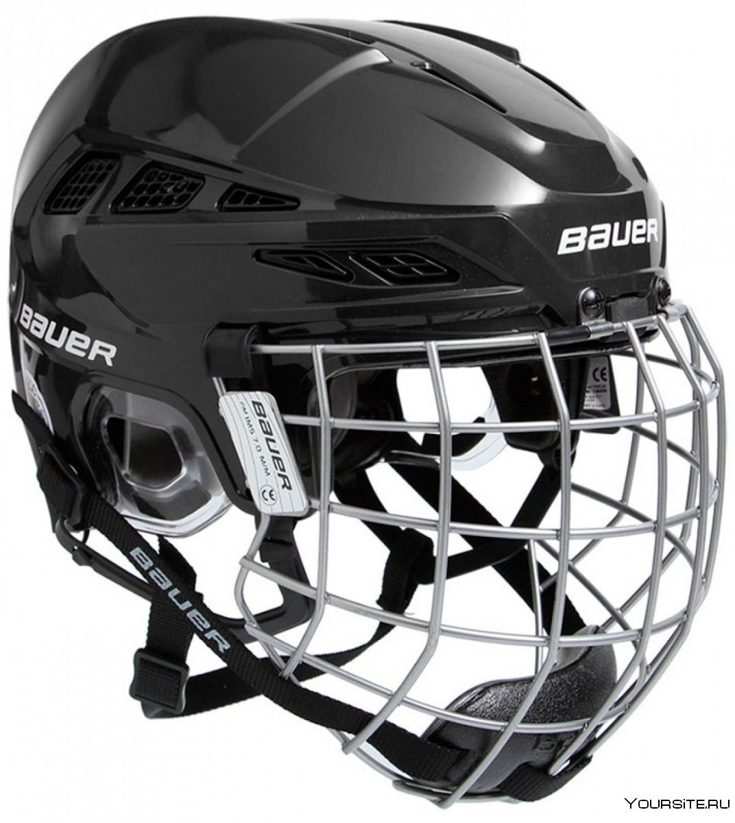 Ремонт кнопки хоккейного шлема