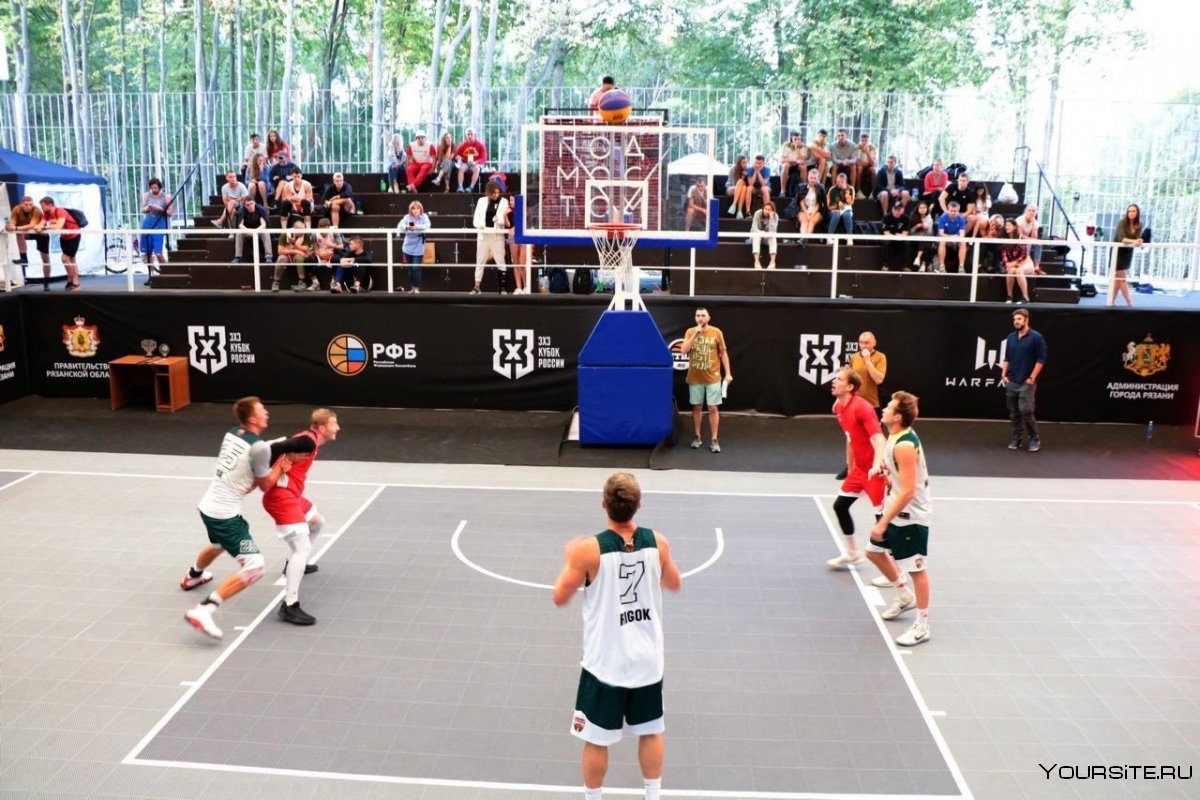 Basketball Court вид сверху