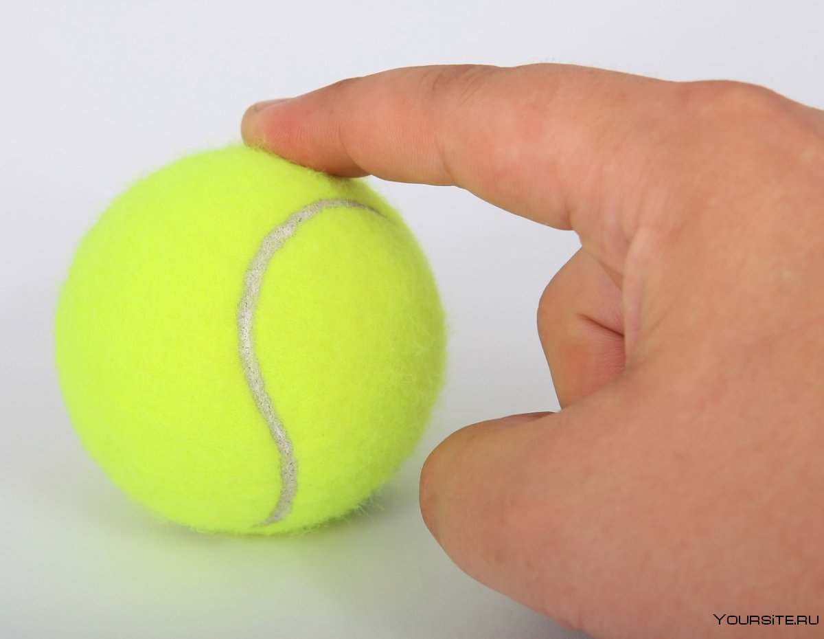 Тренировка с теннисными мячами