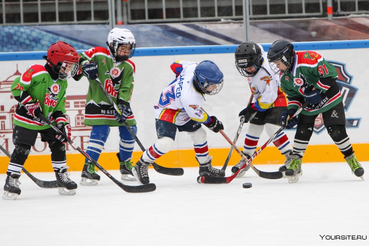 Детский спорт хоккей