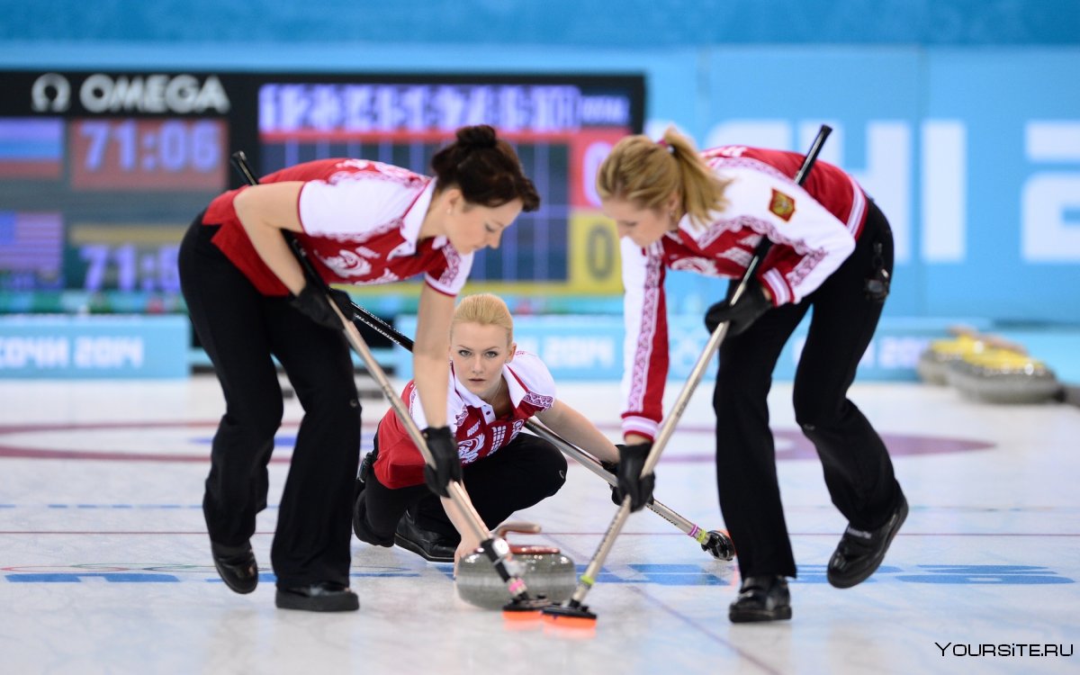 Керлинг женская сборная России на ОИ 2018