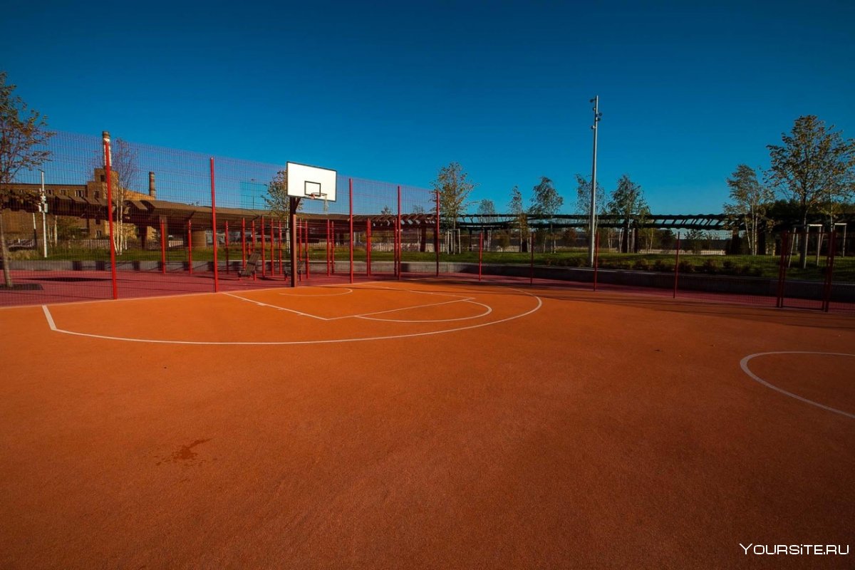 Тюфелева роща парк баскетбольная площадка