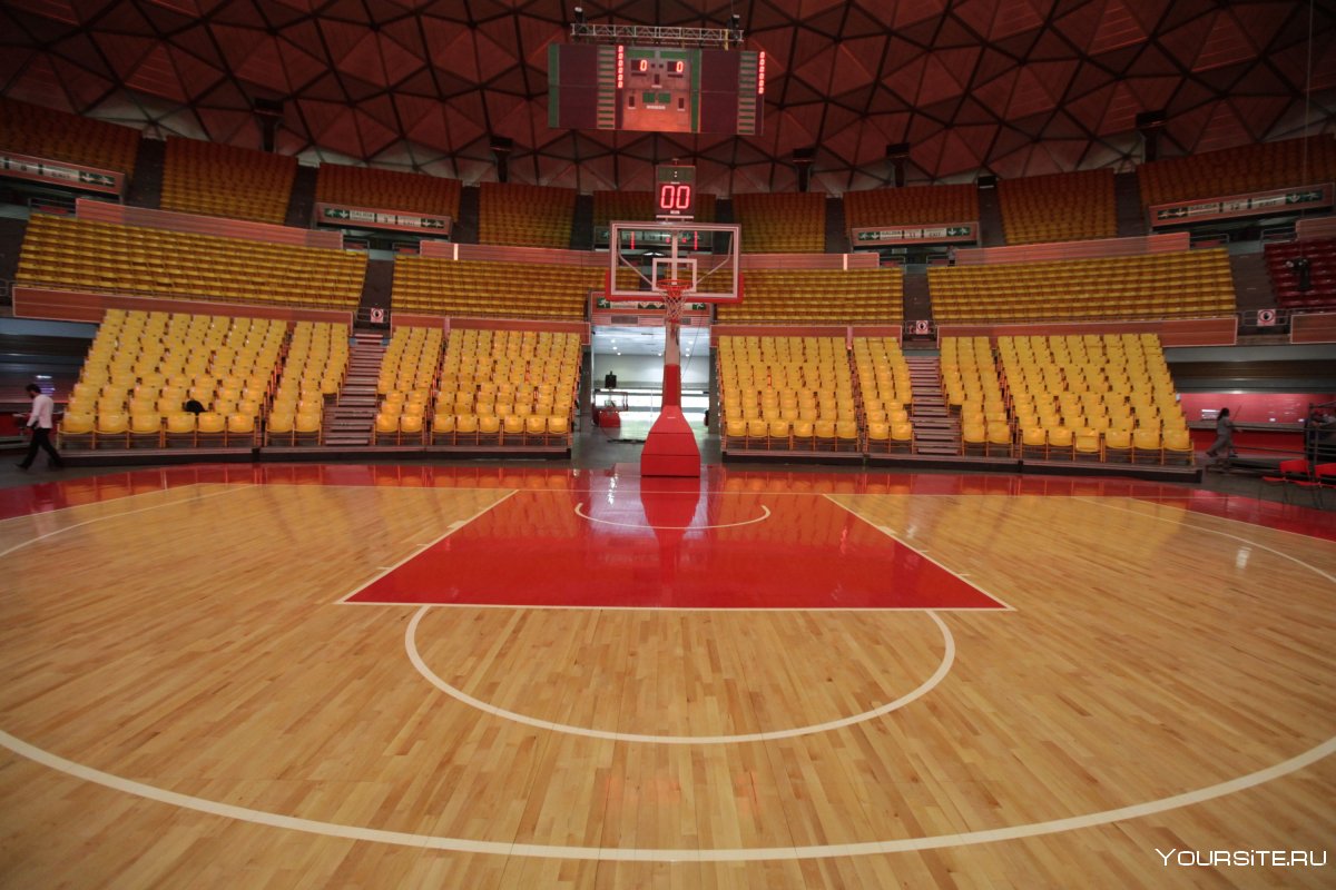 Трибуны баскетбольный зал