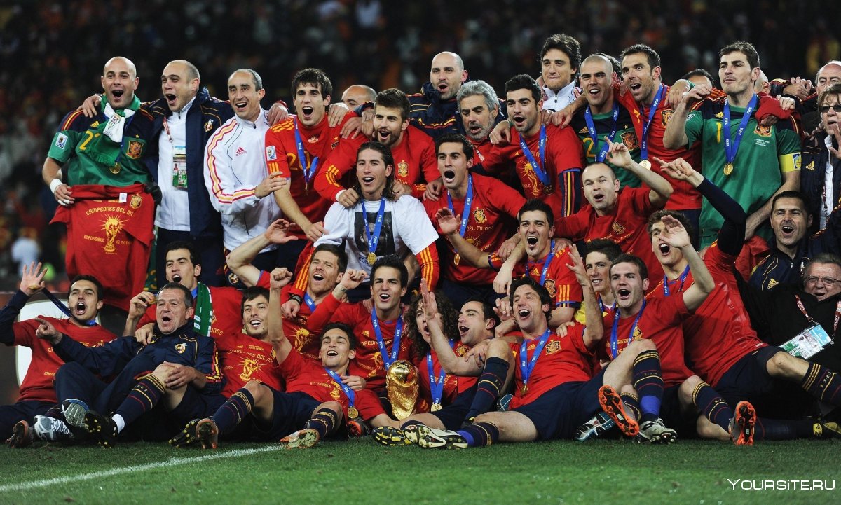 Сборная Испании чемпион мира 2014