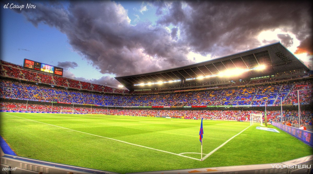 Стадион Барселоны Эль Классико на Камп ноу