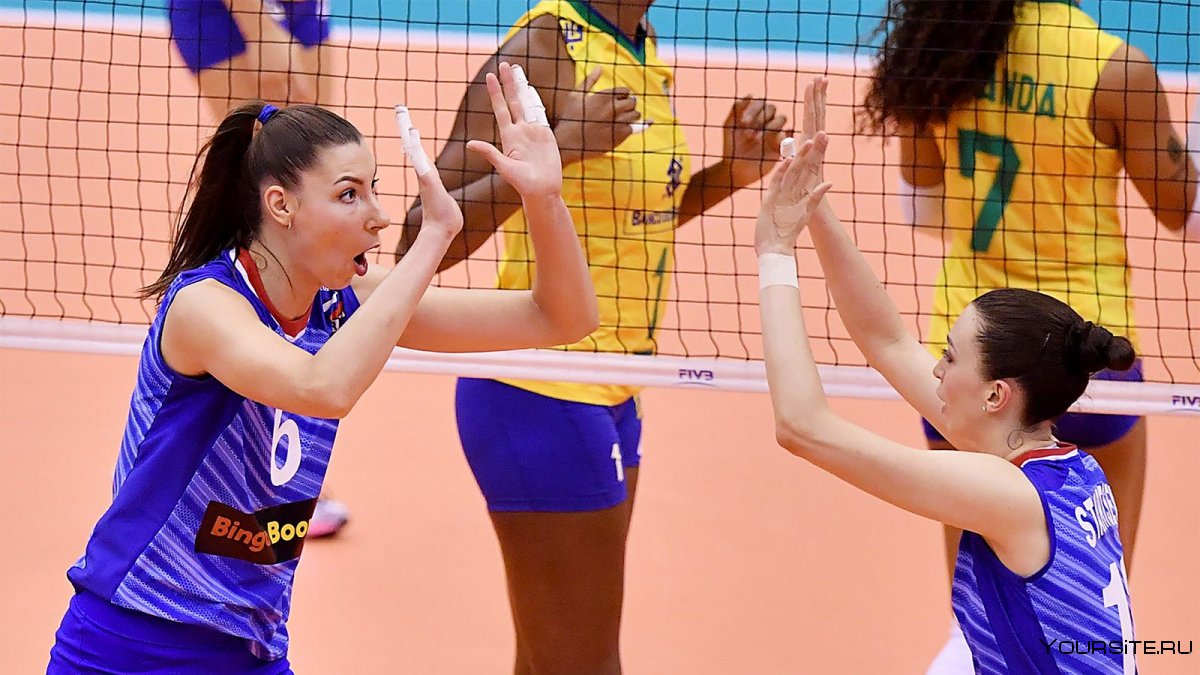 Россия Бразилия волейбол женщины