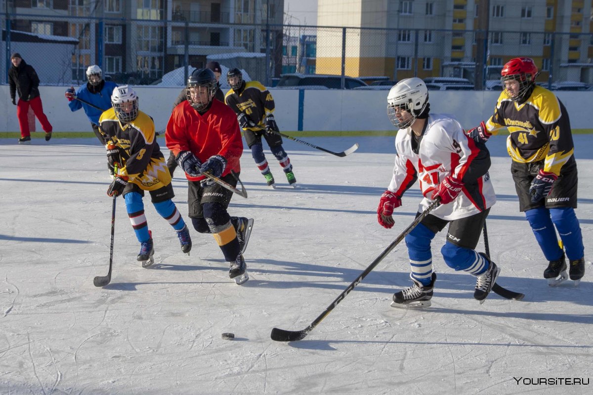 Дворовой хоккей Южно-Сахалинск