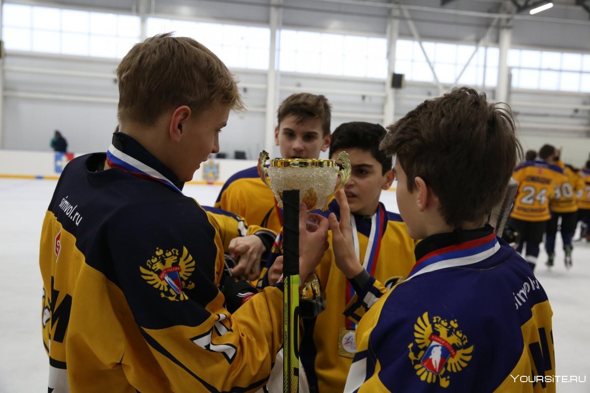 Хоккей команда медведи детская Академия хоккея Казахстан форма