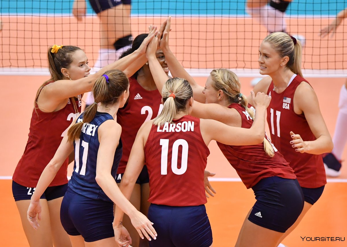 Женская сборная США по волейболу обыграла команду Китая