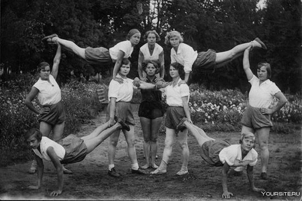 Пирамиды физкультурников в СССР