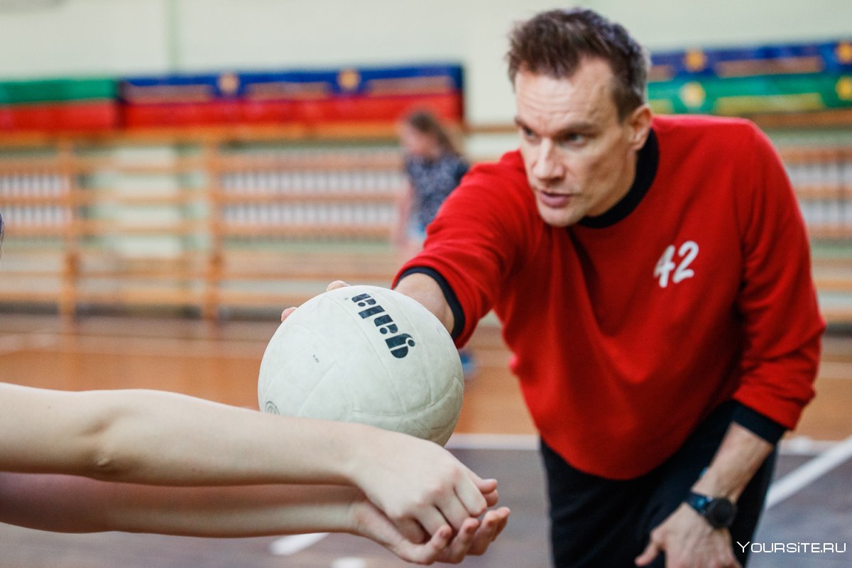 Соревнования по волейболу в Краснослободске