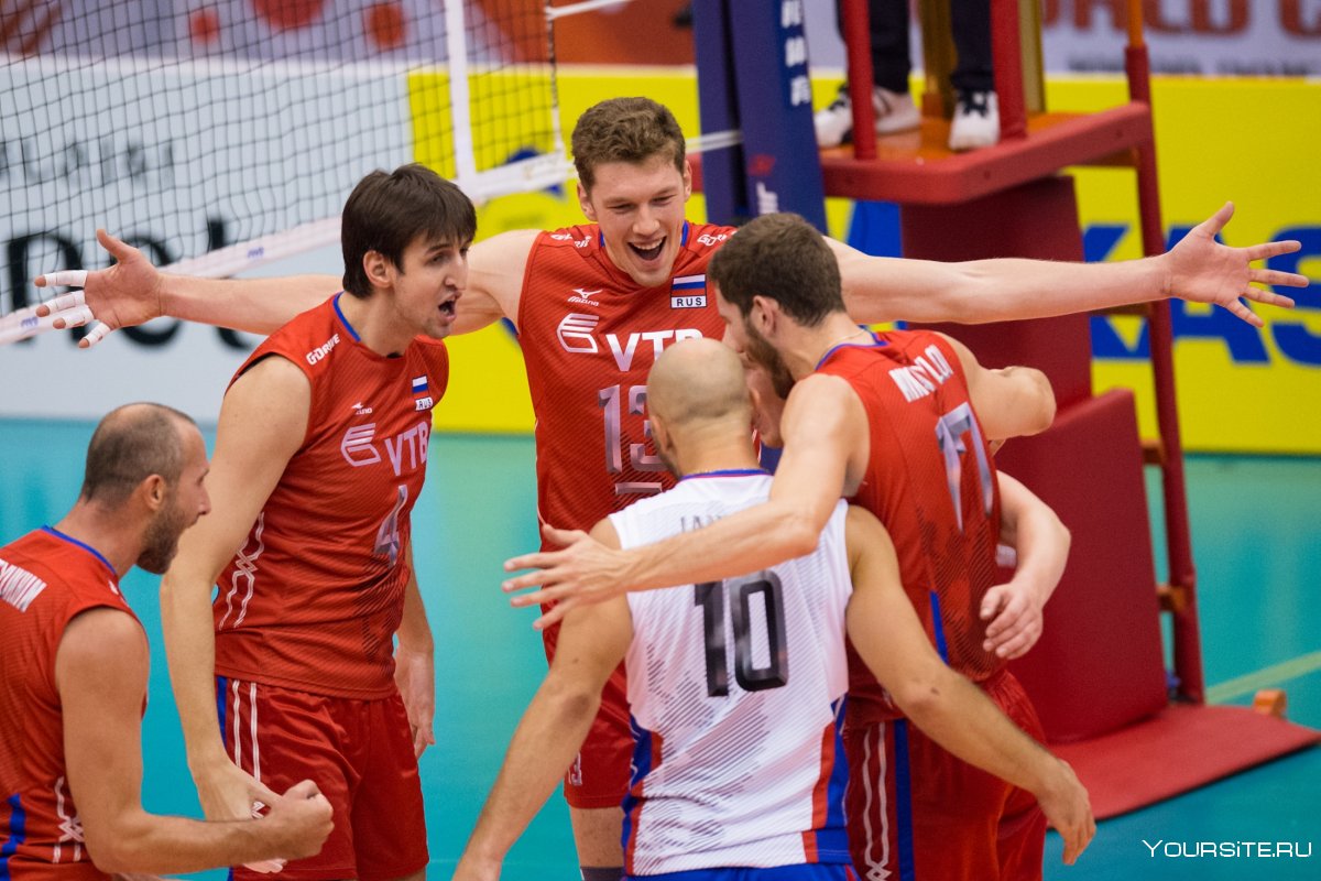 Волейбол Либеро мужская команда Россия