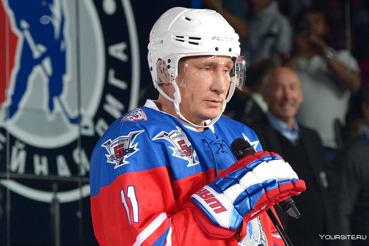 Владимир Путин хоккеист