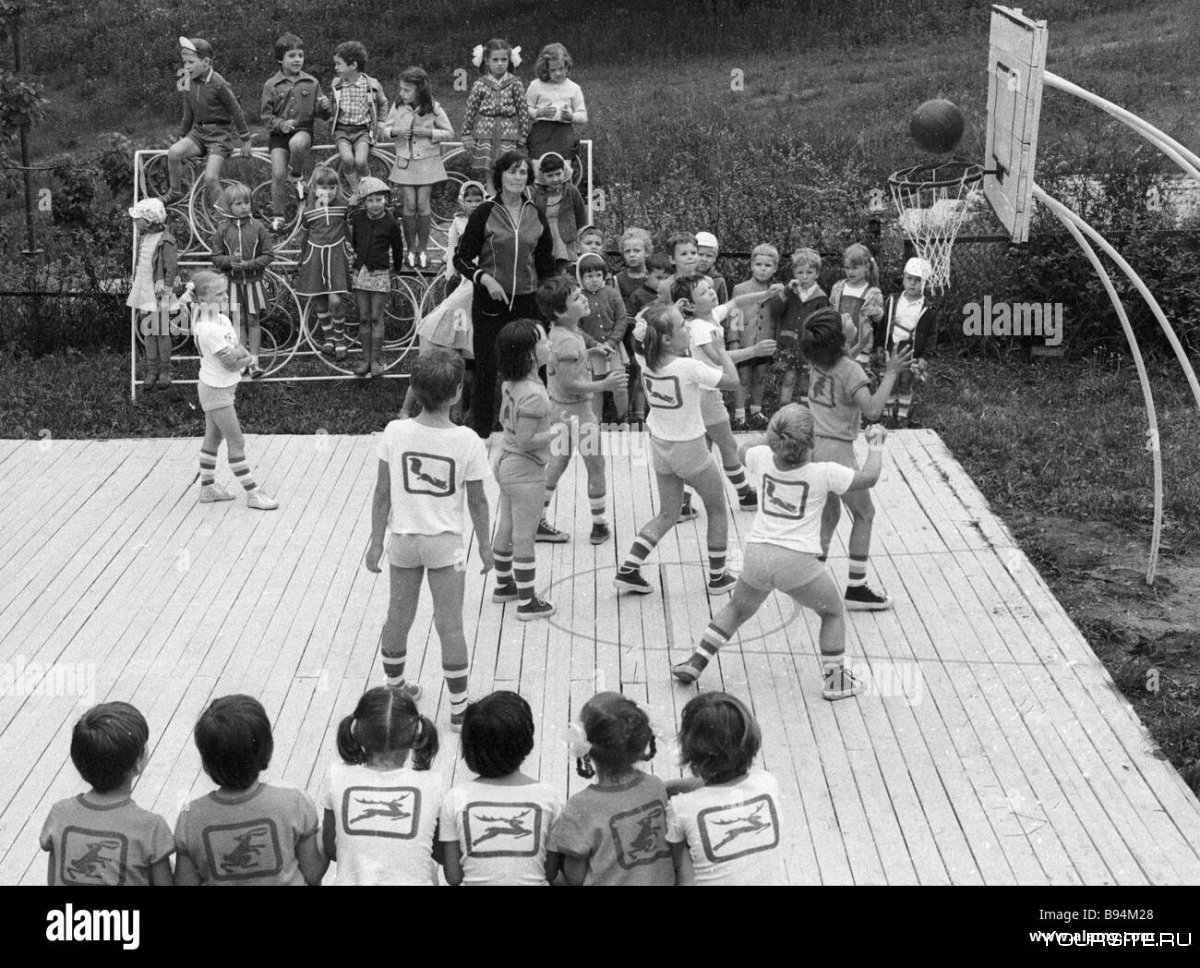 Баскетбол команда детский сад