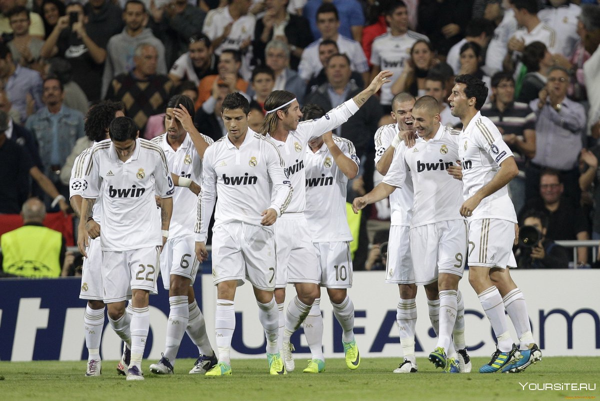 Футбольная команда Реал Мадрид презентация