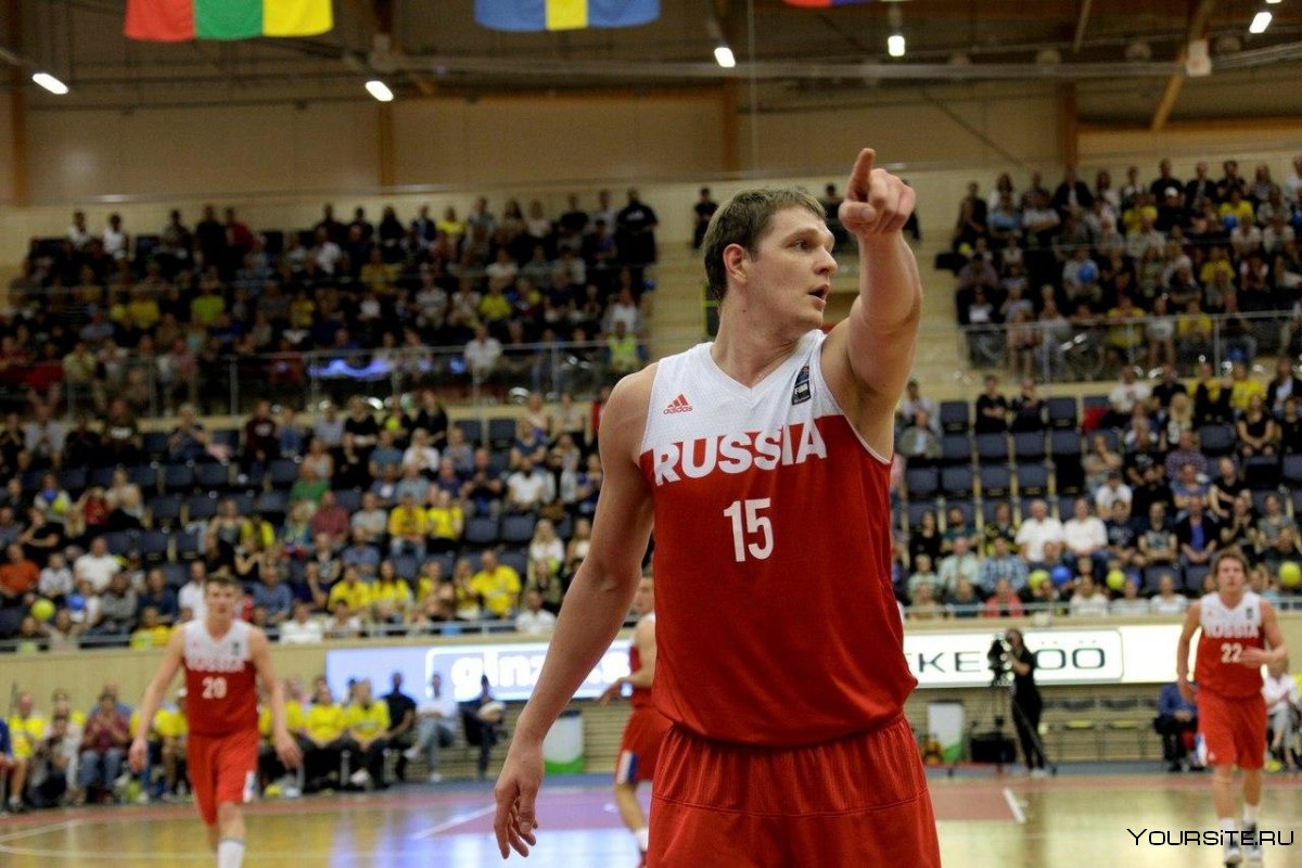Быков Сергей в баскетболист сборной России