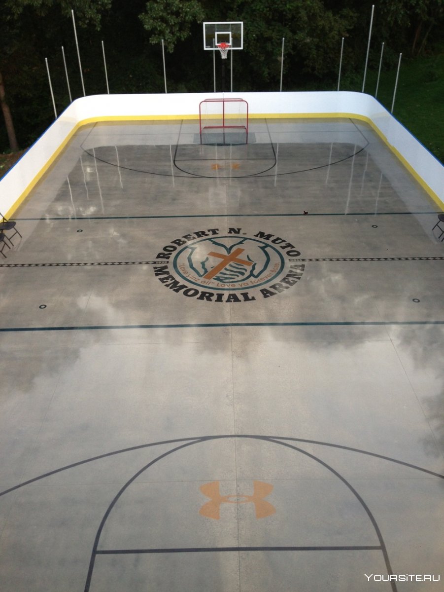 Backyard Rink Hockey