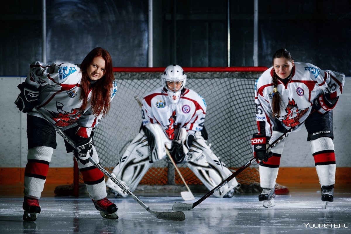 Женская хоккейная команда