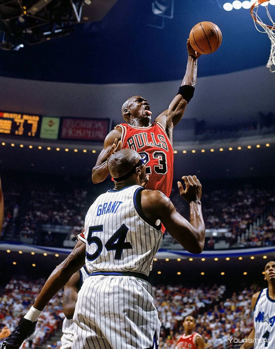 Баскетбол фото NBA Майкл Джордан