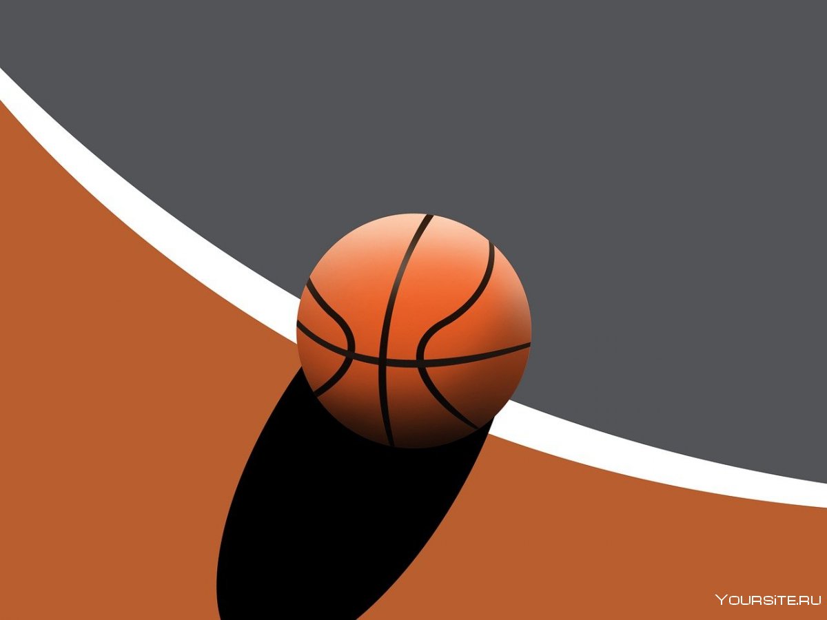 Баскетбольный мяч Минимализм