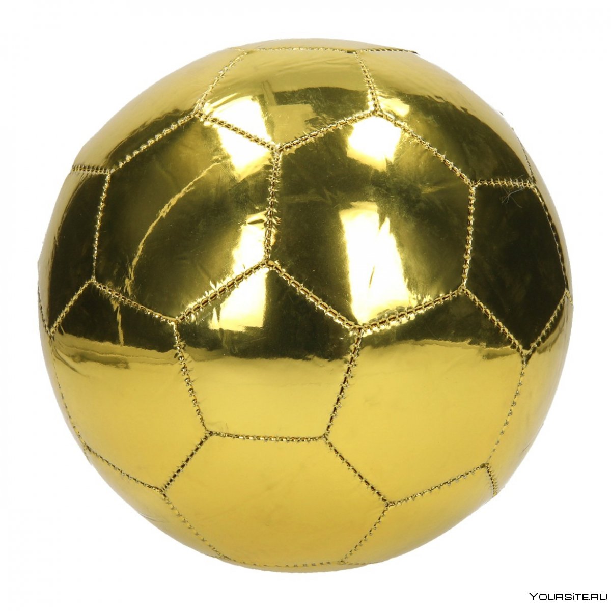Футбольный мяч золото
