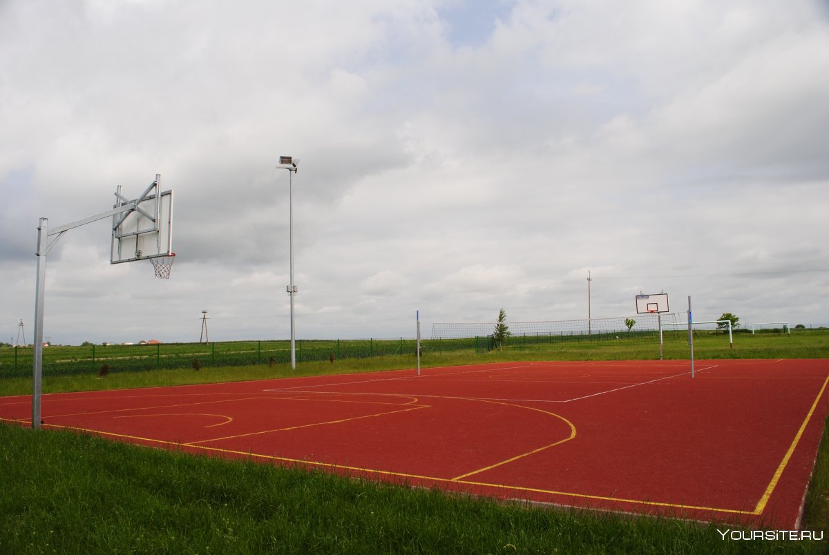 Баскетбольная площадка стадион