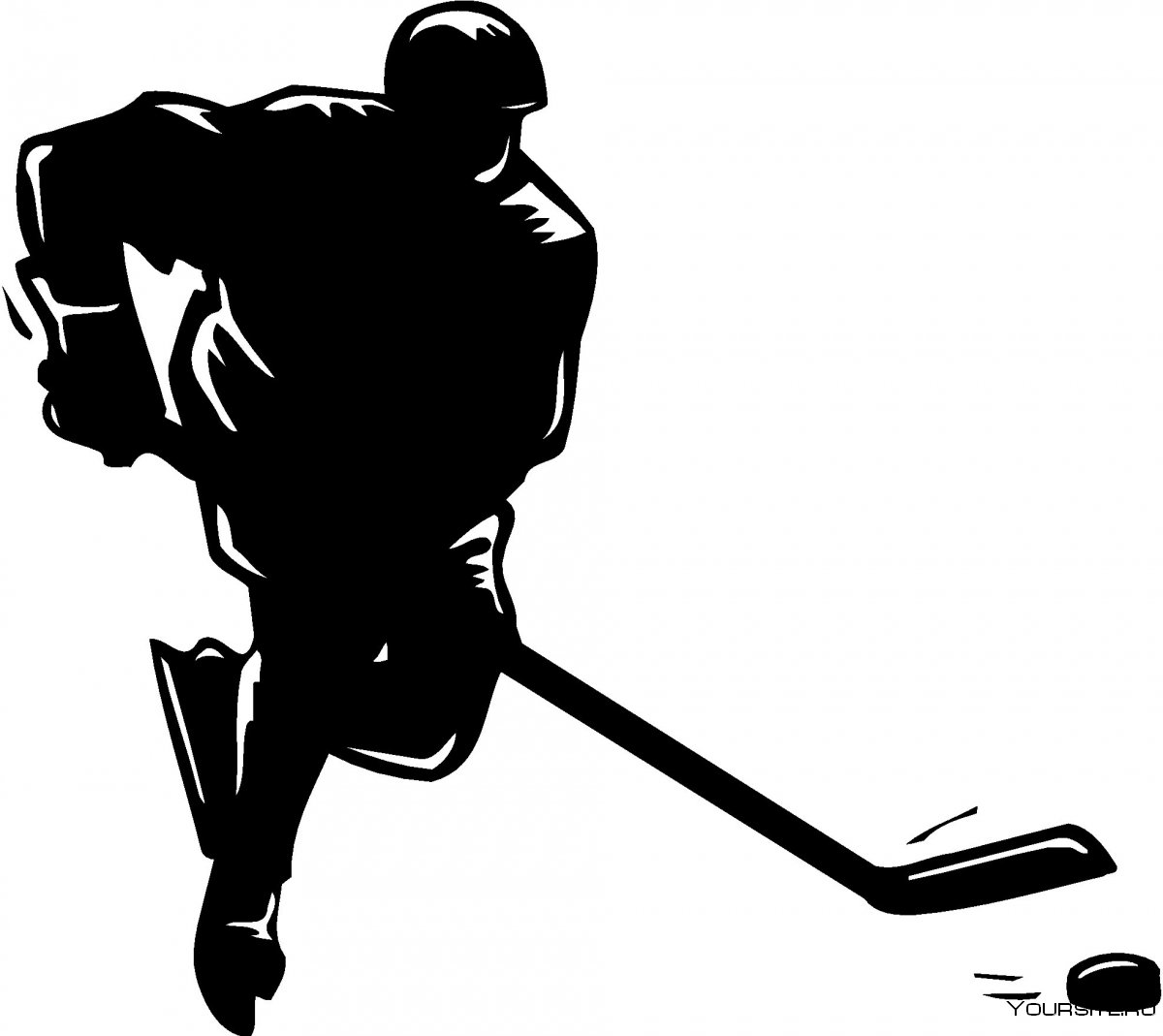Хоккеист логотип