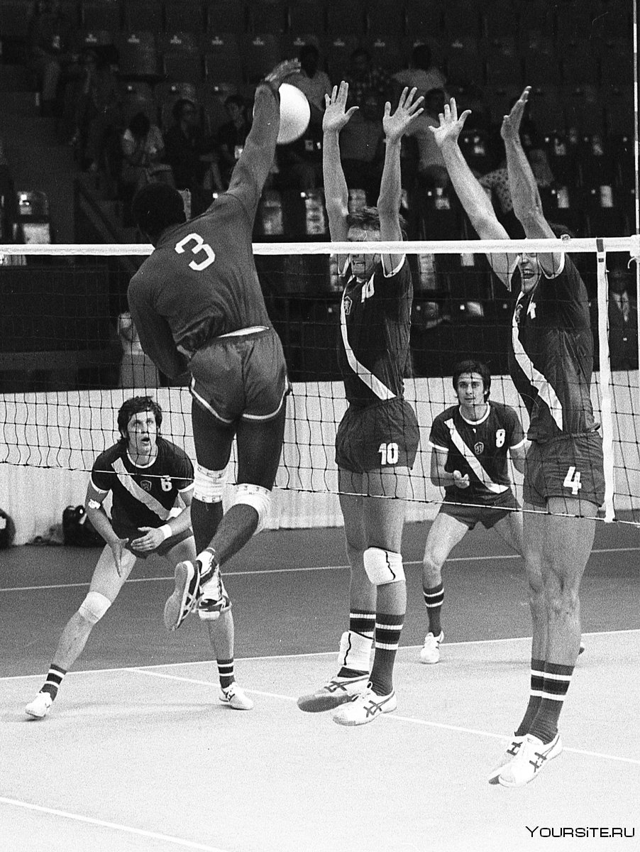 Молибога СССР Бразилия 1976 волейбол