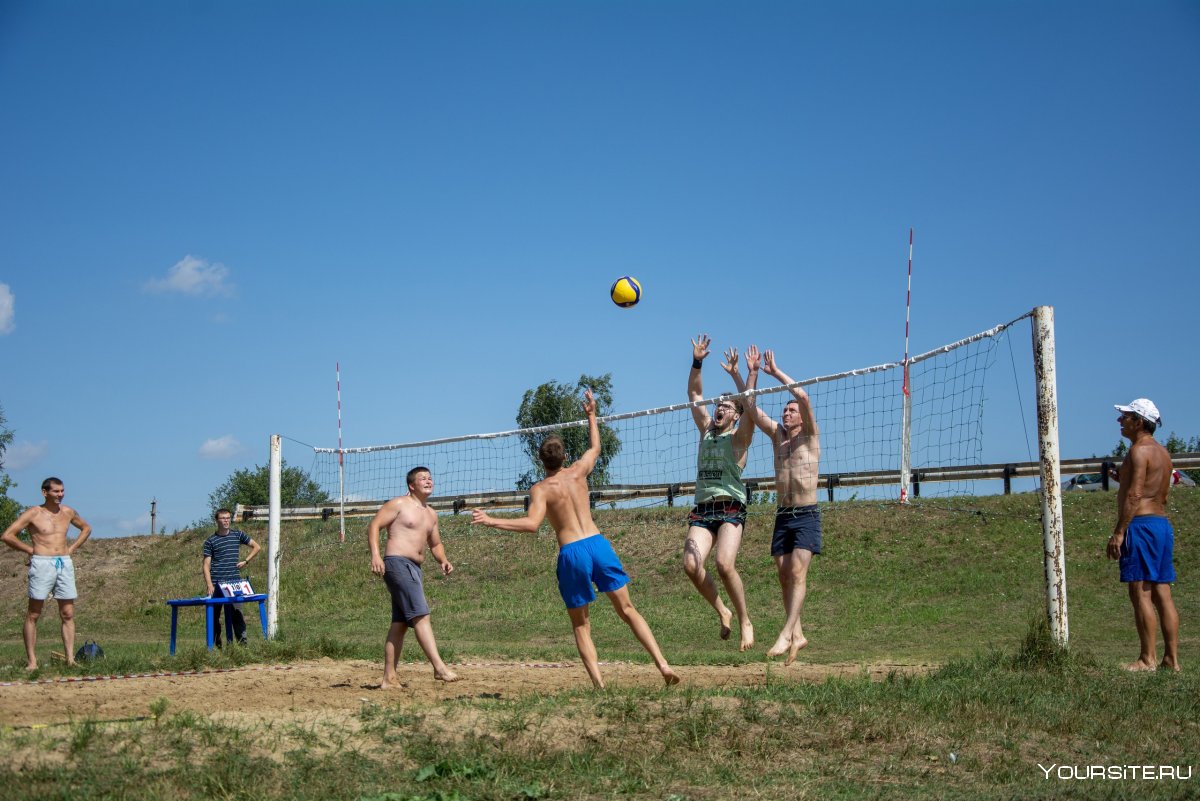 Пляжный волейбол на островах
