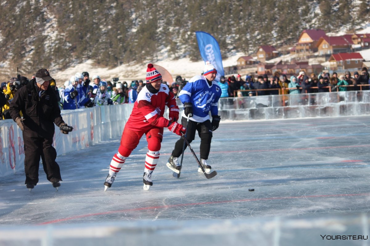 Хоккей на Байкале 2021