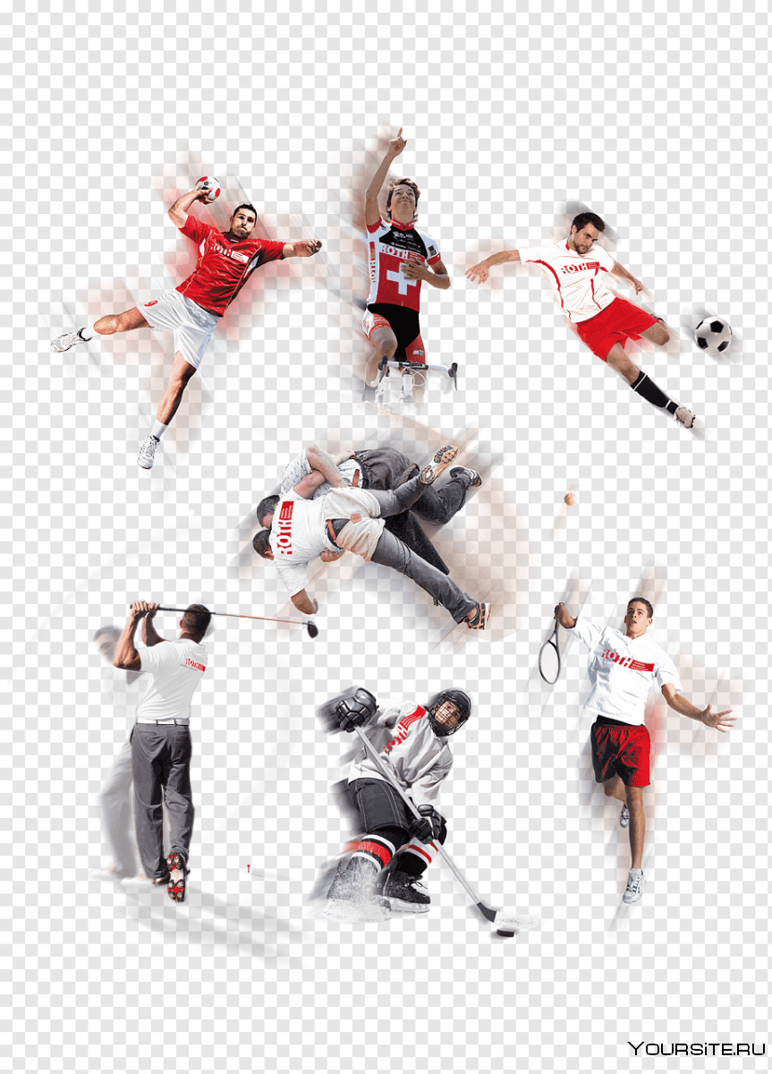 Спорт коллаж