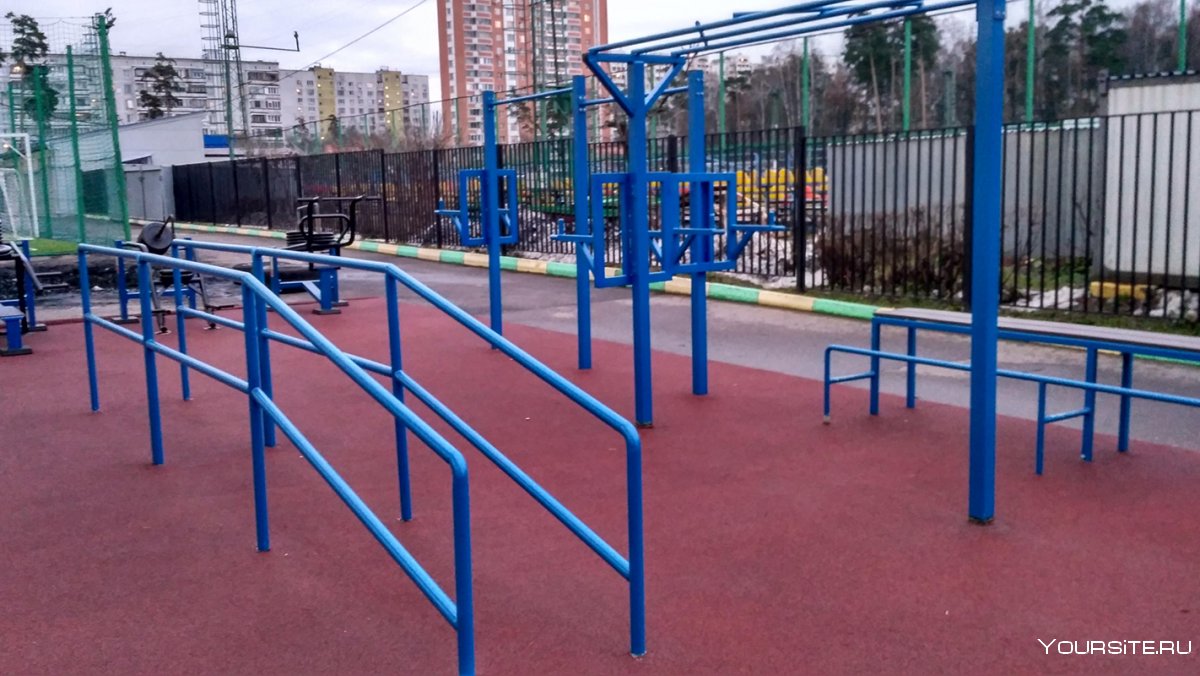Оригинальные спортивные площадки