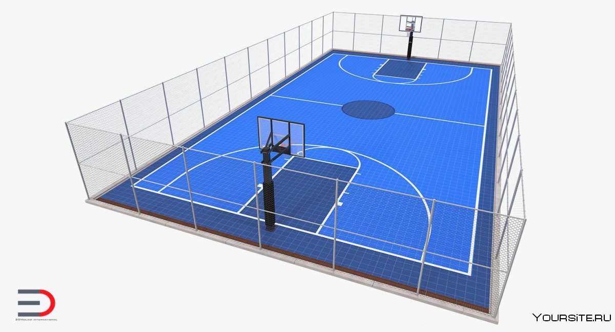 Баскетбольная площадка ФИБА