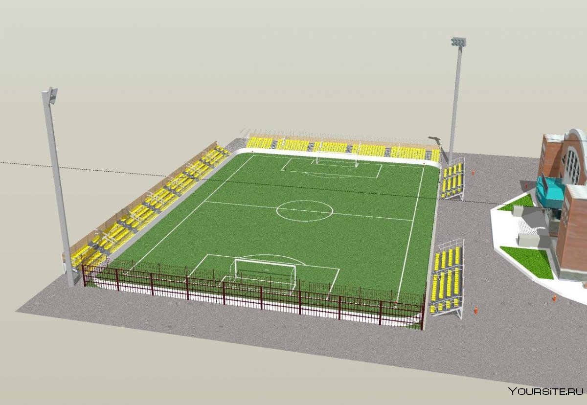 Проект мини футбольного стадиона
