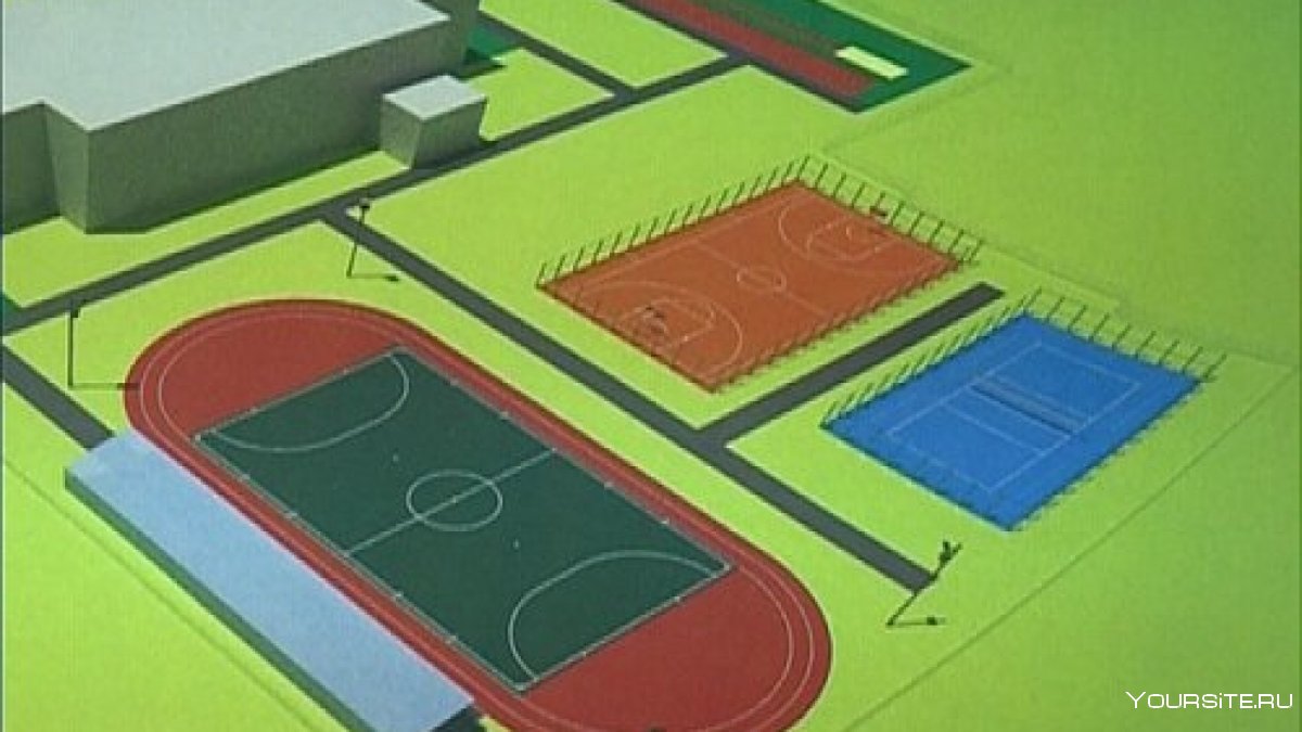 Школьный стадион проект