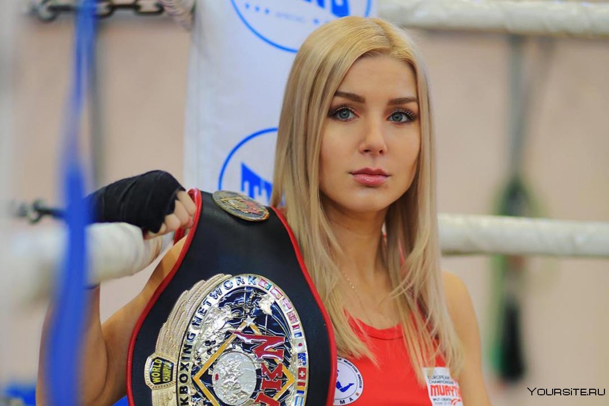 Чемпионка мира по тайскому боксу Анастасия Янькова