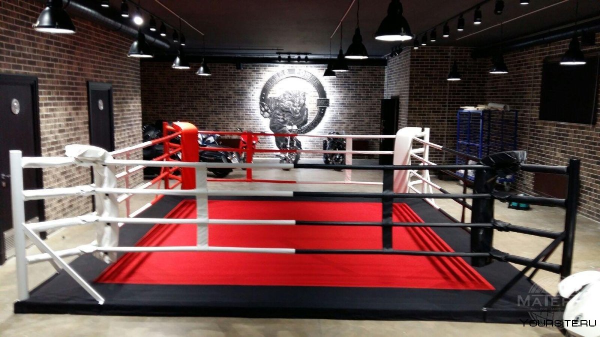Спортивный зал с рингом
