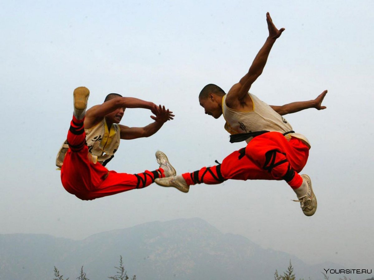 Шаолинь боевые искусства Китай