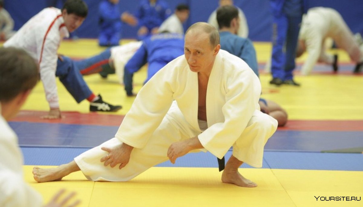 Владимир Путин дзюдо